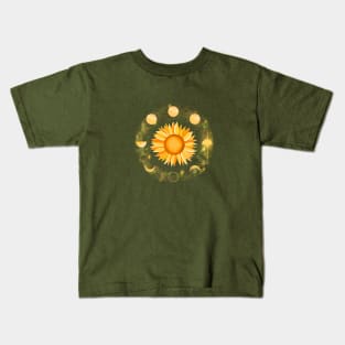 Moon and stars Kids T-Shirt